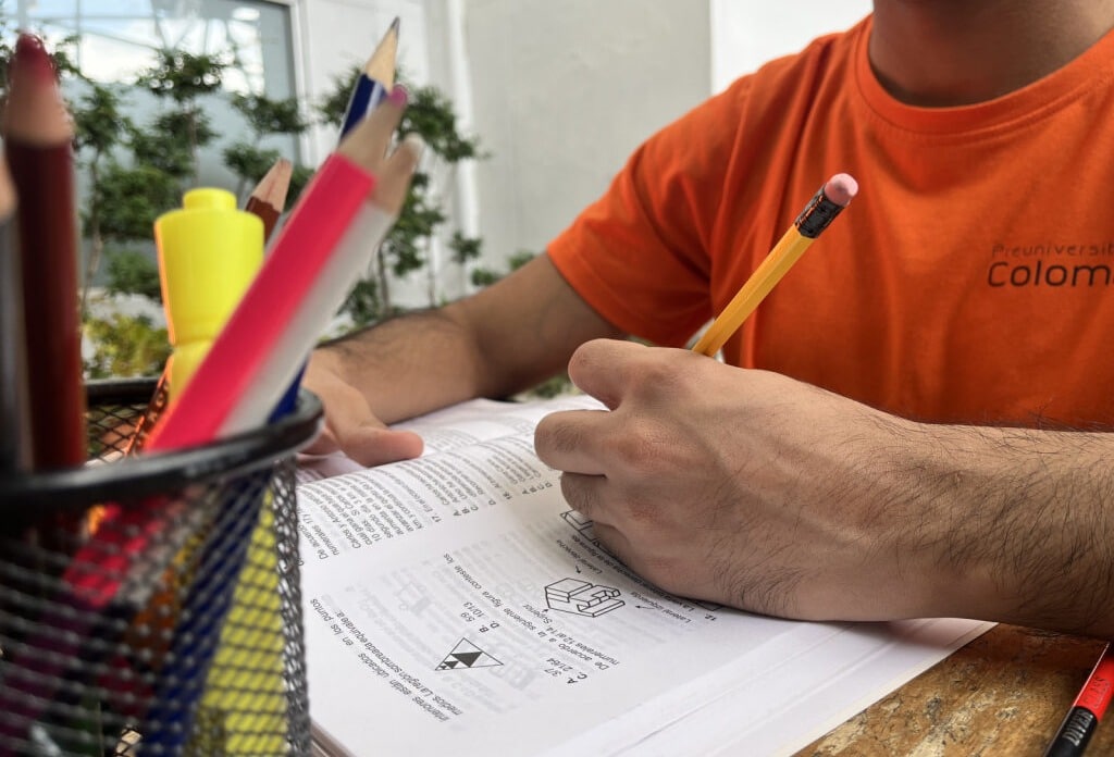 Estudiante del Preuniversitario de Colombia